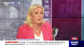 Marine Le Pen: "L'immigration, il faut qu'on l'arrête en situation de crise"