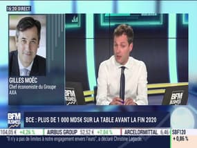 Gilles Moëc (Groupe AXA): La BCE va mettre plus de 1 000 milliards de dollars avant la fin 2020 - 19/03