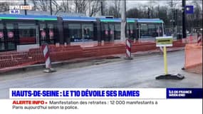 Hauts-de-Seine: le tram T10 se dévoile avant sa mise en service d'ici l'été