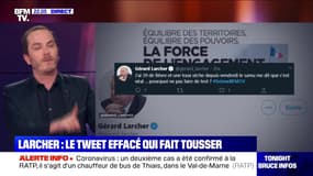 Gérard Larcher: le tweet effacé qui fait tousser - 05/03