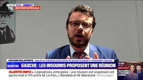 Législatives: "Il ne s'agit pas de créer la Nupes, il s'agit de créer un front populaire d'union écologique et sociale", explique Arthur Delaporte (PS)