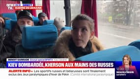 Les images de la dernière exfiltration de Français de Kiev menée par le Quai d'Orsay