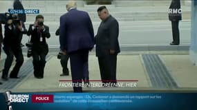 Après sa rencontre avec Kim Jong-un, Donald Trump devient le premier président américain à franchir la frontière nord-coréenne