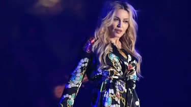 Madonna sur scène en avril 2015
