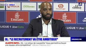 "J'espère qu'on retrouvera un grand Lyon": Alexandre Lacazette revient sur la dernière saison de l'OL 