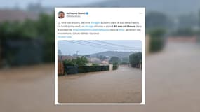 Dans le Var, de forts orages ont éclaté le 29 mai, entre 60 et 70mm de pluies sont tombées en une heure.