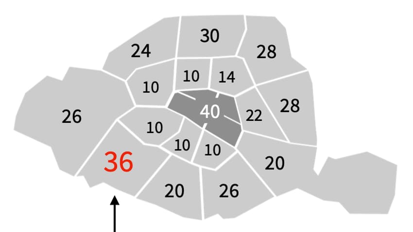 Infographie sur les municipales à Paris. Infographie sur les municipales à Paris.