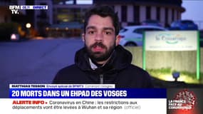 Coronavirus: 20 personnes sont mortes dans un Ehpad des Vosges