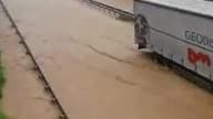 Inondation autoroute A36 Mulhouse - Témoins BFMTV