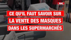 Ce qu'il faut savoir sur les prix et les stocks des masques dans les supermarchés