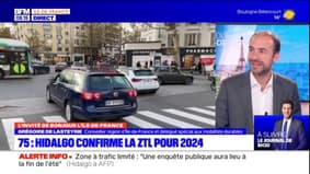 ZFE et ZTL pour 2024: Grégoire de Lasteyrie souhaite faciliter l'accès des Franciliens à Paris