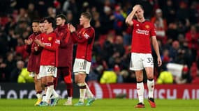 Les joueurs de Manchester United le 12 décembre 2023