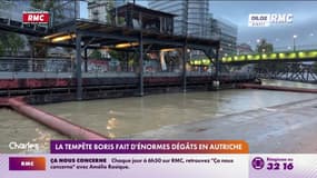 Inondations: La tempête Boris fait d'énormes dégâts en Autriche