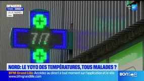 Nord: le nombre de rhumes augmentent avec les températures qui varient drastiquement