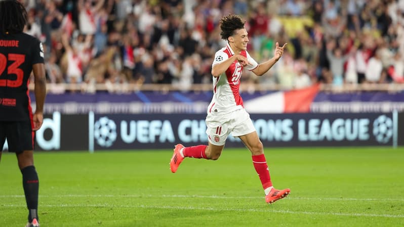 Ligue des champions - Monaco-Barça - Maghnes Akliouche, le 19 septembre 2024