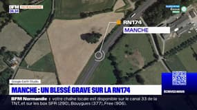 Manche: un jeune blessé grave lors d'un accident sur la RN174