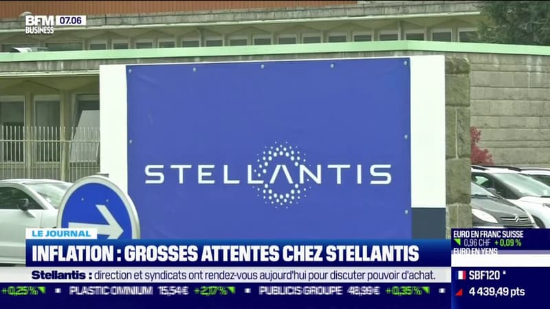 Inflation: grosses attentes chez Stellantis