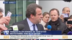 Solère: "Personne n'empêchera Fillon d'être présent au 1er tour de l'élection présidentielle"