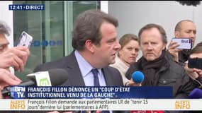 Solère: "Personne n'empêchera Fillon d'être présent au 1er tour de l'élection présidentielle"