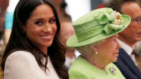 Meghan Markle et la reine Elizabeth II