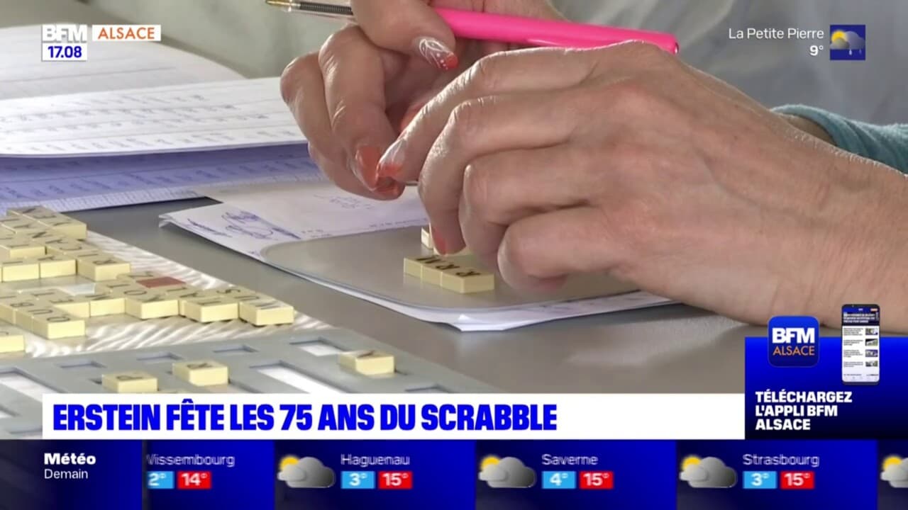 Bas Rhin Les 75 Ans Du Scrabble Ont