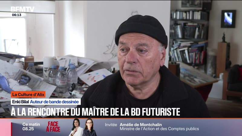 LA CULTURE D'ALIX - À la rencontre d'Enki Bilal, maître de la BD futuriste