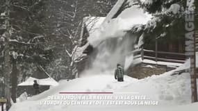 Une grande partie de l'Europe de l'Est sous une épaisse couche de neige