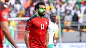 Mohamed Salah visé par des lasers lors de Sénégal-Egypte