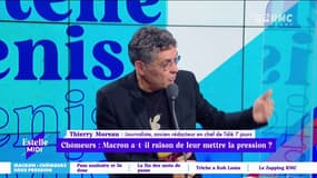 Chômeurs : Macron a-t-il raison de leur mettre la pression ? "Ça fait 20 ans que les gouvernements, pour se dédouaner, font porter la responsabilité du chômage sur les chômeurs eux-mêmes" dénonce Sylvie Espagnolle.