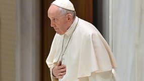 Le pape François au Vatican le 23 février 2022