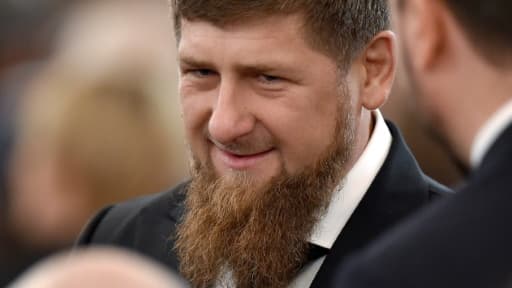 Le président tchétchène, Ramzan Kadyrov, le 1 décembre 2016 au Kremlin à Moscou