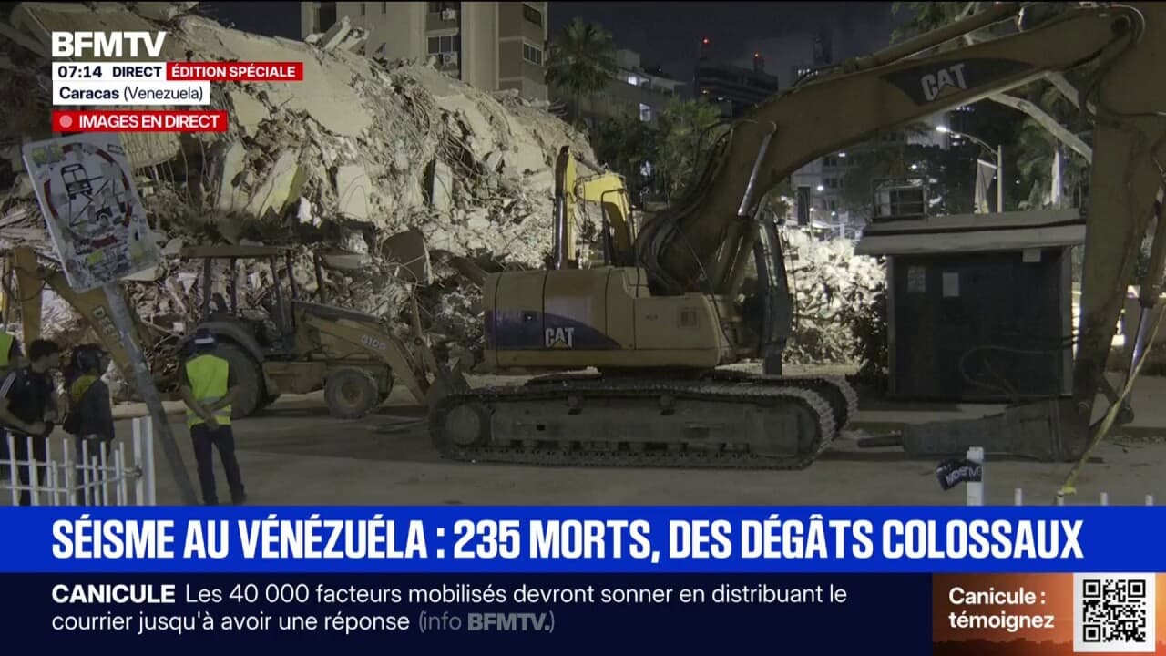 Venezuela'da iki güçlü depremin ardından geçici bilanço en az 235 ölüye yükseldi