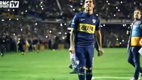 Boca Juniors en fusion pour fêter le retour au pays de Tevez