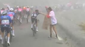 Julian Alaphilippe sur la 14e étape du Tour de France, le 19 juillet 2025