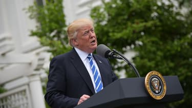 Donald Trump, le 1er mai 2017.