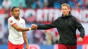 Christopher Nkunku et Julian Nagelsmann