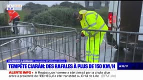 Tempête Ciaran: des rafales à plus de 160 km/h dans le Pas-de-Calais