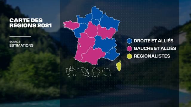 CARTE INTERACTIVE - Elections régionales: découvrez les résultats en temps réel