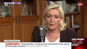 Le Pen : "Autant passer par des incitations plutôt qu'en permanence sortir le bâton"