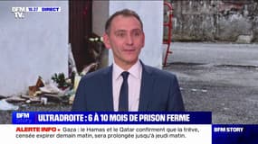 Militants d'ultradroite condamnés: "C'est à la police et à la justice de faire régner l'ordre dans les rues", affirme Laurent Jacobelli (RN)