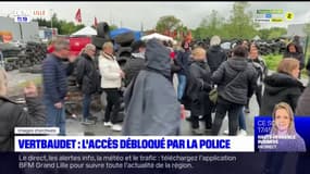 Nord: la police intervient pour le piquet de grève à Vertbaudet