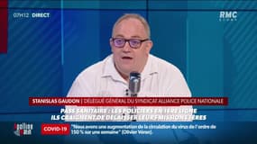 Pass sanitaire :Stanislas Gaudon, délégué alliance police nationale estime que "ce n'est pas le cœur du métier du policier, cela donne un mauvais rôle aux forces de l'ordre"