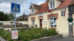 La mairie de la commune d'Andres, dans le Pas-de-Calais.