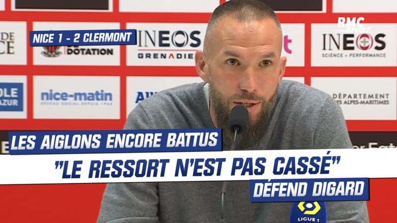 Nice 1-2 Clermont : Dire que le ressort est cassé est très dur, Digard défend ses joueurs