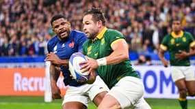 Le Sud-Africain Cobus Reinach face au XV de France