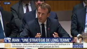 Emmanuel Macron veut "une stratégie de long terme" pour gérer la crise iranienne