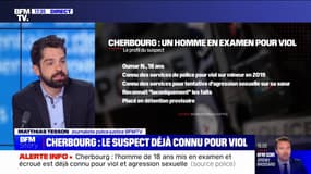 Viol avec actes de barbarie à Cherbourg: l'homme mis en examen est connu des services de police pour viol sur mineur en 2019 et tentative d'agression sexuelle sur sa sœur en 2022 