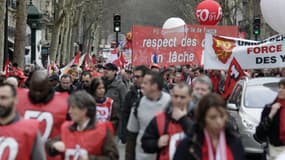 Le défilé parisien du 5 mars dernier a rassemblé 9.000 personnes, selon la police, 30.000, selon la CGT