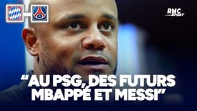 Bayern-PSG : Les mots forts de Kompany pour les Parisiens, "des futurs Mbappé et Messi"