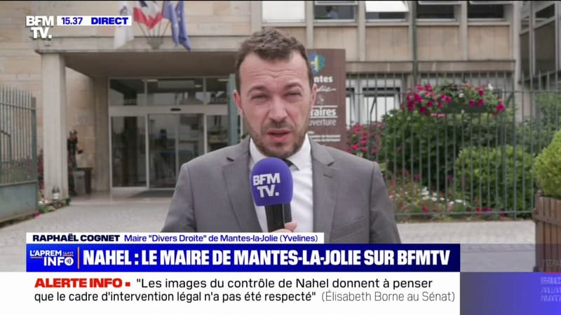 Mort de Nahel: le maire de Mantes-la-Jolie déplore 